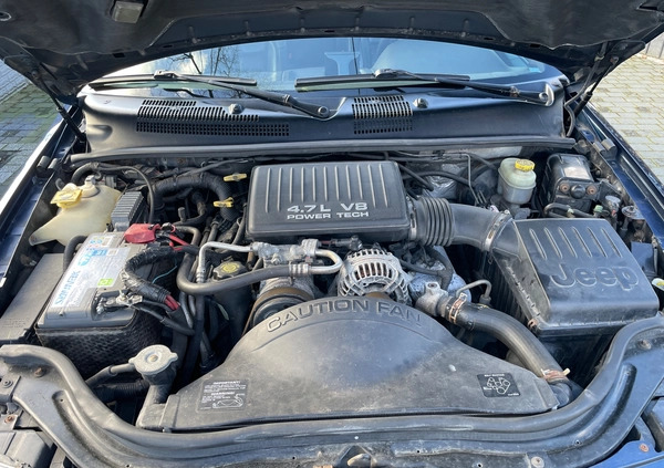 Jeep Grand Cherokee cena 36900 przebieg: 174939, rok produkcji 2000 z Luboń małe 781